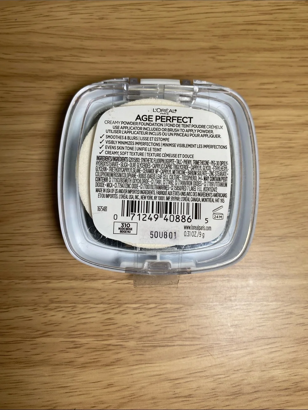 L'Oreal Age Perfect Creamy Powder Foundation - Nude Beige